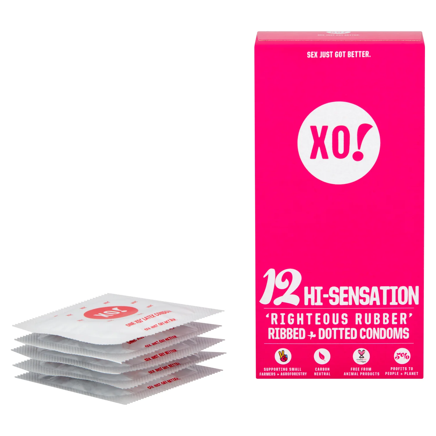 Righteous Rubber Condoms - Hi-Sensation 6 units - Image 6