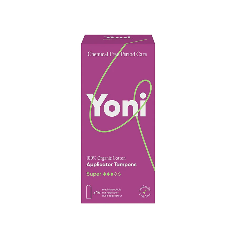 Organic Applicator Tampons Super 14 units