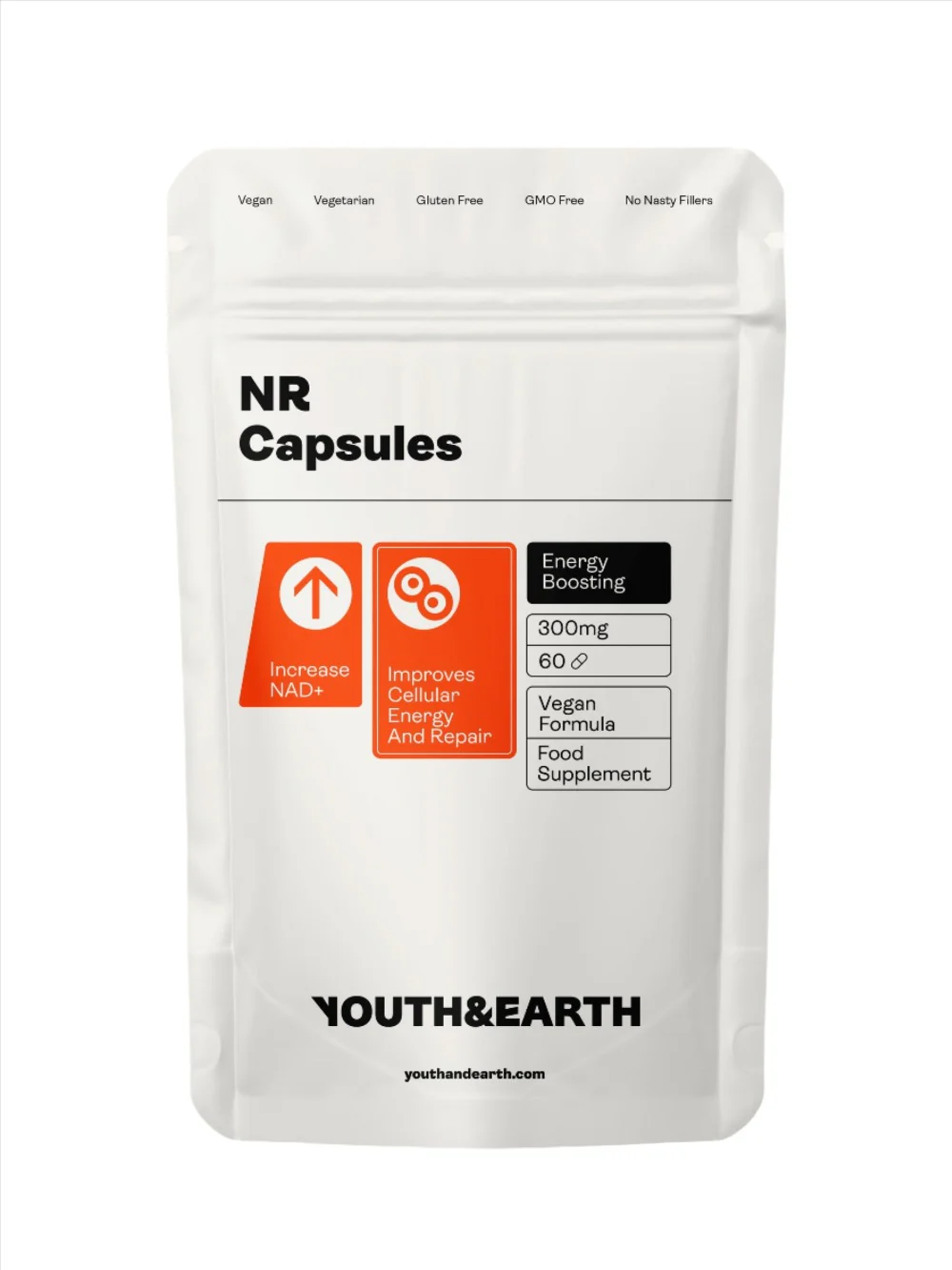 NR (Nicotinamide Riboside) 300mg 60 capsules